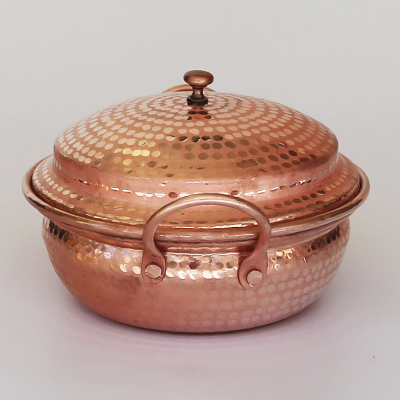 Gotham Hammered Copper Pot with or without Lid