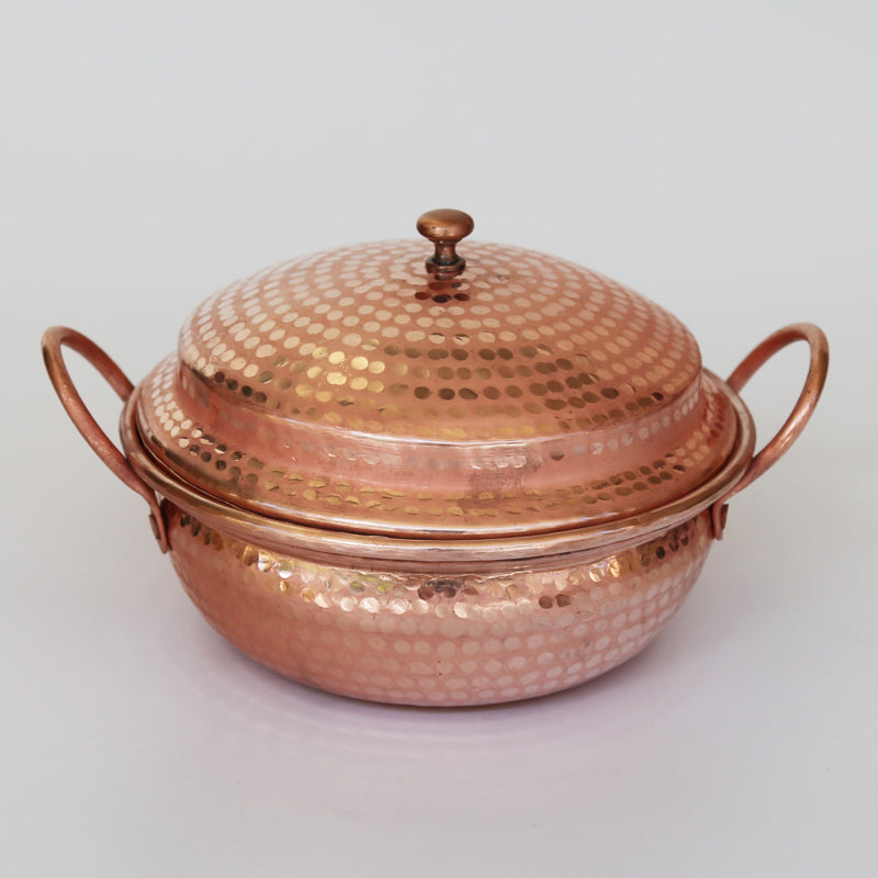 Gotham Hammered Copper Pot with or without Lid