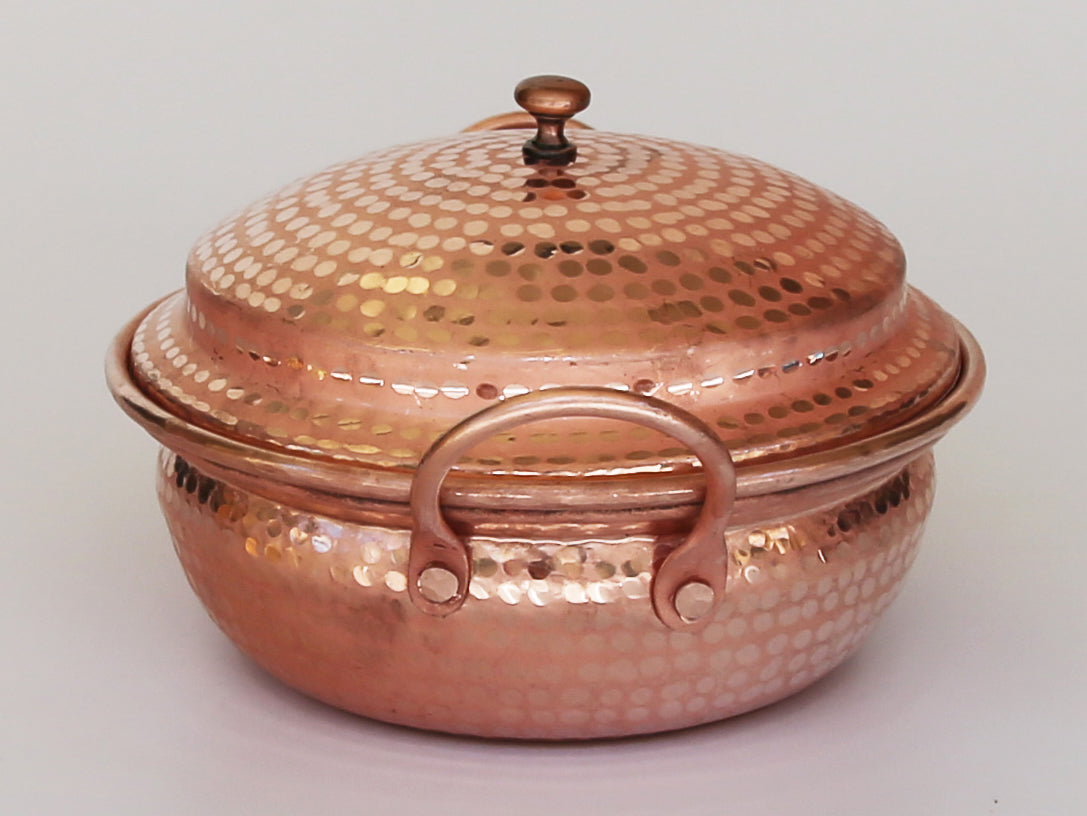 Gotham Hammered Copper Pot with or without Lid