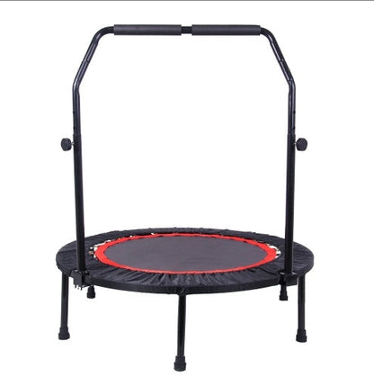 40 Inch Mini Exercise Trampoline For Adults Or Kids Indoor Fitness Rebounder Trampoline With Safety Pad Max. Load 300LBS